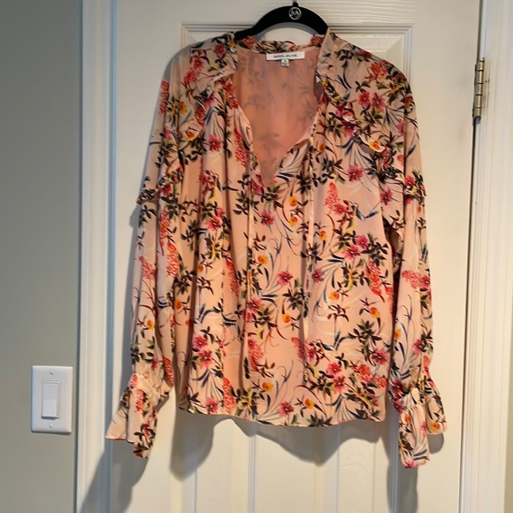 Rose & Olive Tops - Rose + Olive Fall Floral Blouse size Med